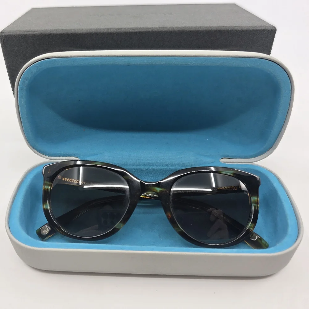 New Old Stock 2015-2016 Warby Parker Laurel Sunglases 16 256 49-22-140 Tortoise - Picture 2 of 13
